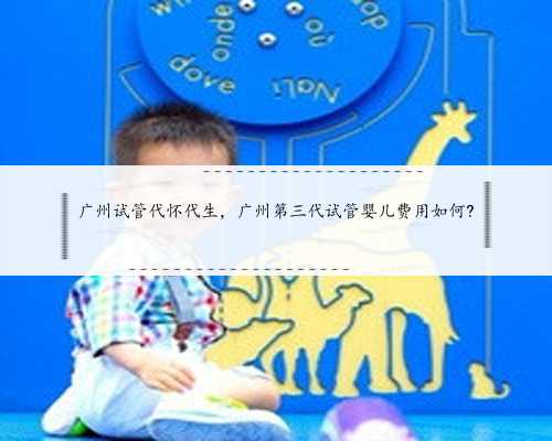 广州试管代怀代生，广州第三代试管婴儿费用如何?